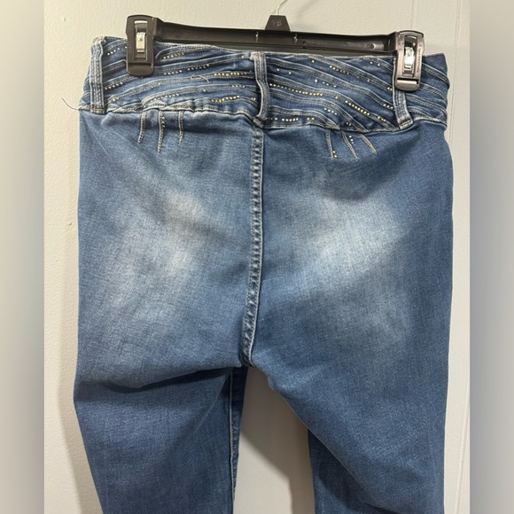 Youth Girls Kalowa Jeans Blue Pants Size 15 - Picture 4 of 8